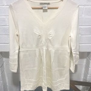 Ivory sweater top